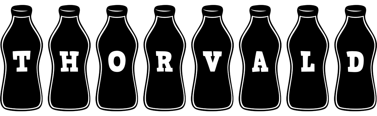 Thorvald bottle logo