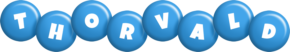 Thorvald candy-blue logo