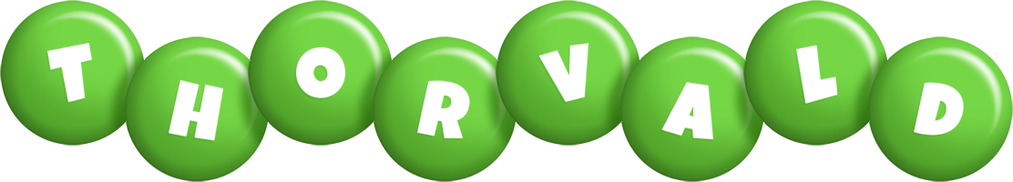 Thorvald candy-green logo