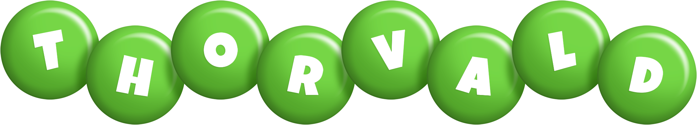 Thorvald candy-green logo