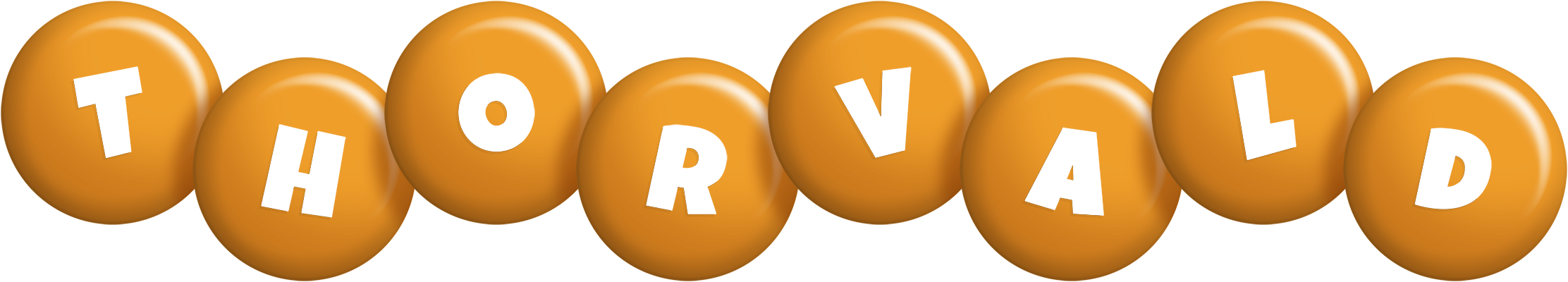 Thorvald candy-orange logo