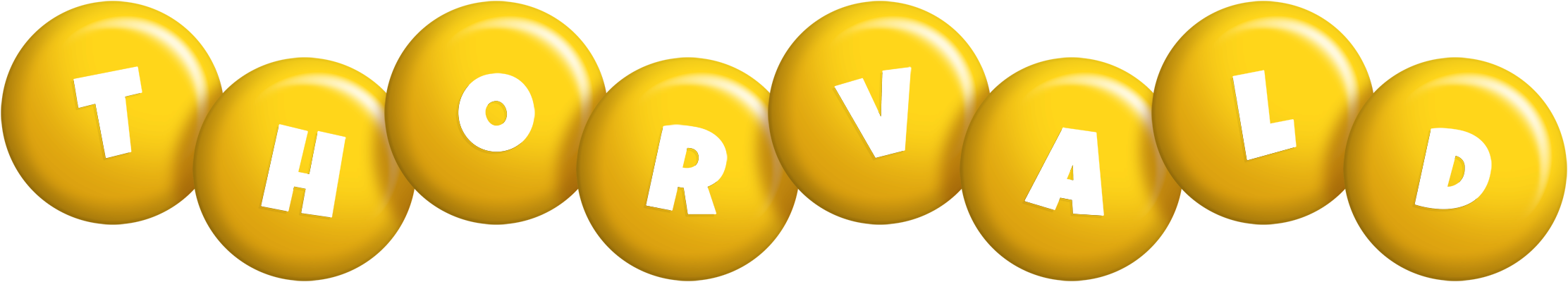 Thorvald candy-yellow logo