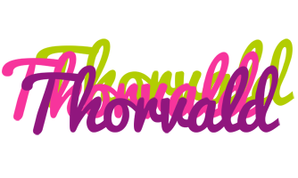 Thorvald flowers logo