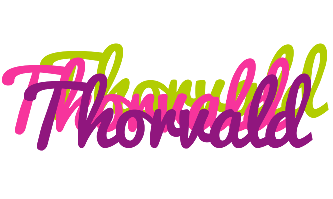 Thorvald flowers logo