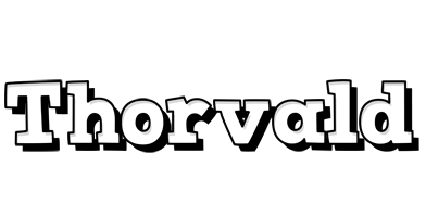 Thorvald snowing logo