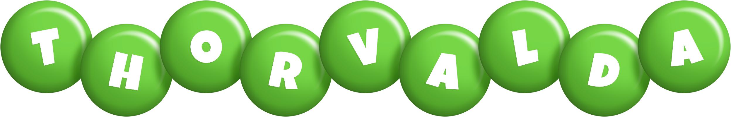 Thorvalda candy-green logo