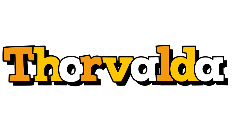 Thorvalda cartoon logo