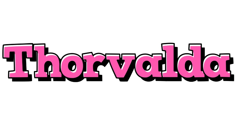 Thorvalda girlish logo