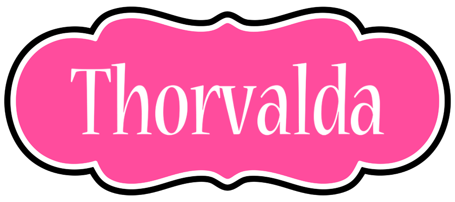 Thorvalda invitation logo