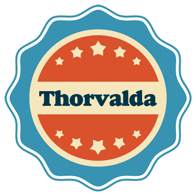 Thorvalda labels logo