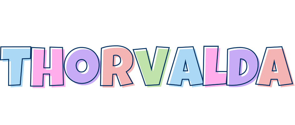 Thorvalda pastel logo