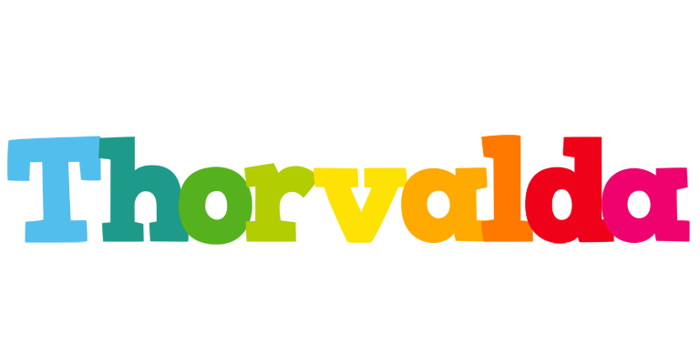 Thorvalda rainbows logo