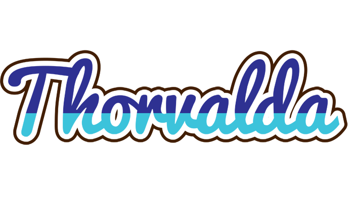 Thorvalda raining logo