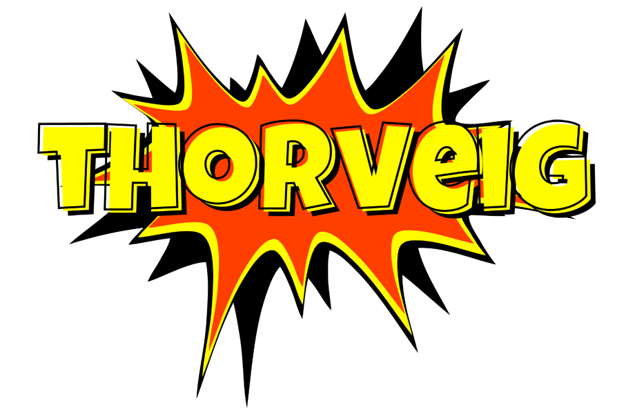 Thorveig bazinga logo