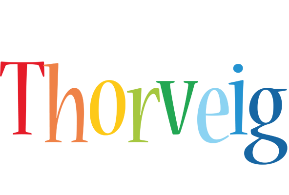 Thorveig birthday logo