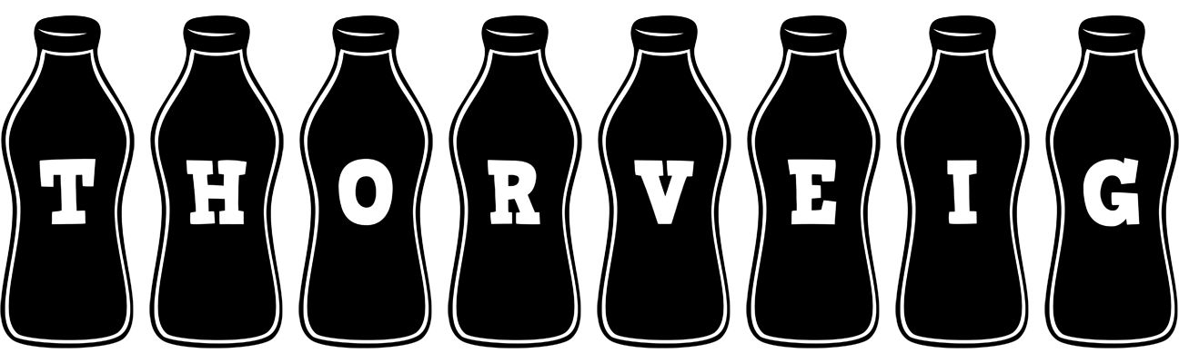 Thorveig bottle logo