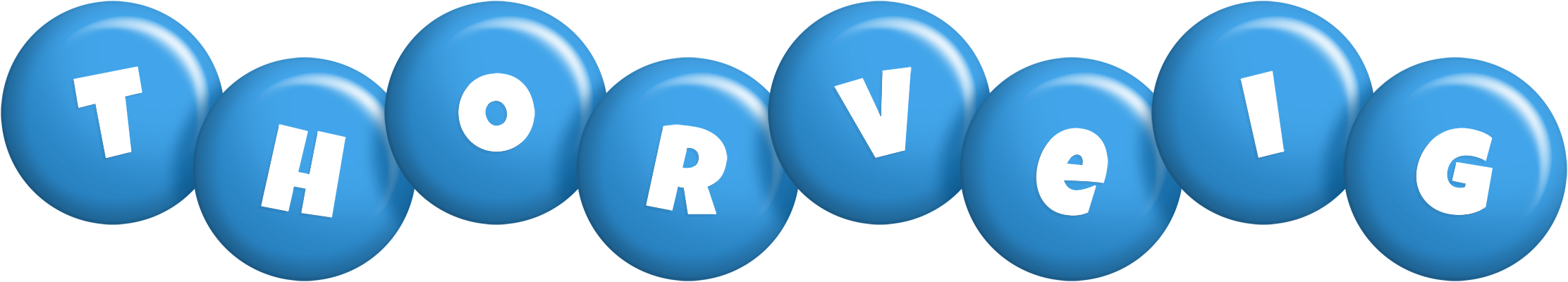 Thorveig candy-blue logo