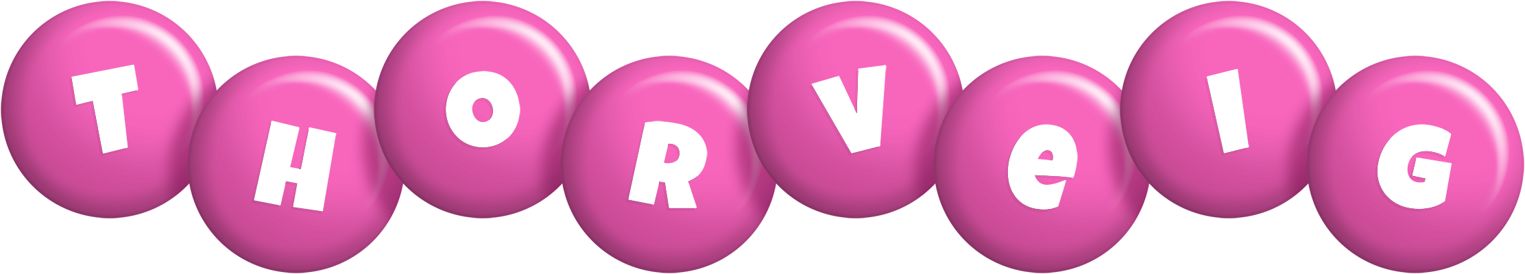 Thorveig candy-pink logo