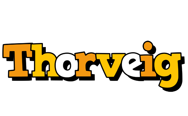 Thorveig cartoon logo