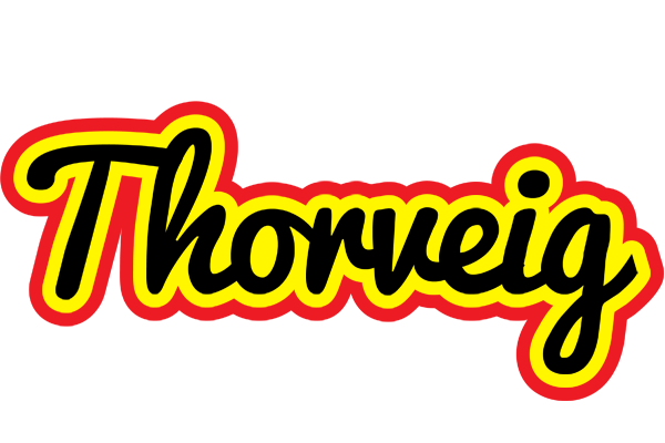 Thorveig flaming logo
