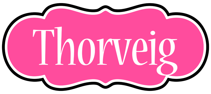 Thorveig invitation logo