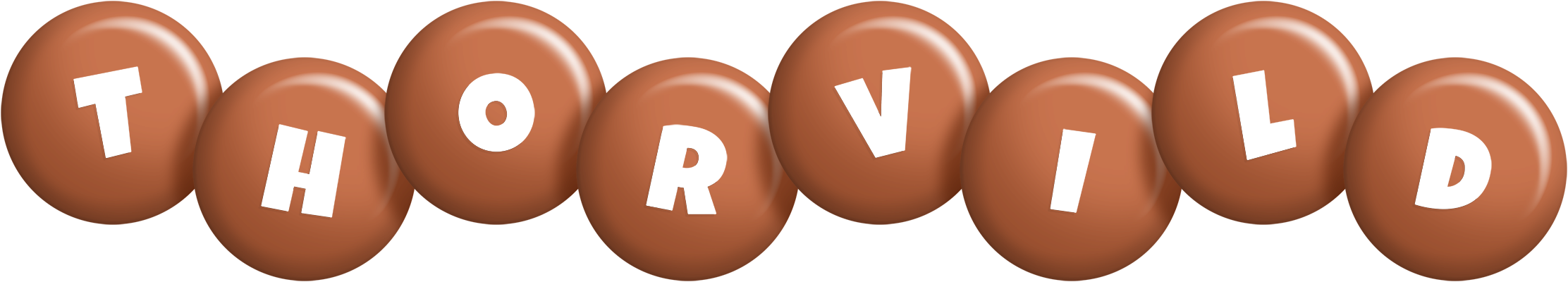 Thorvild candy-brown logo
