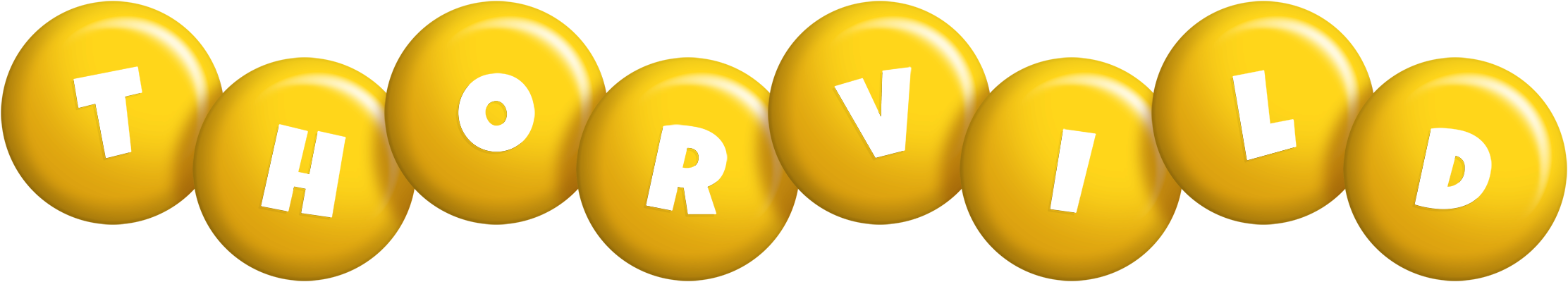 Thorvild candy-yellow logo