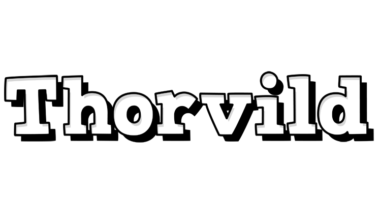 Thorvild snowing logo