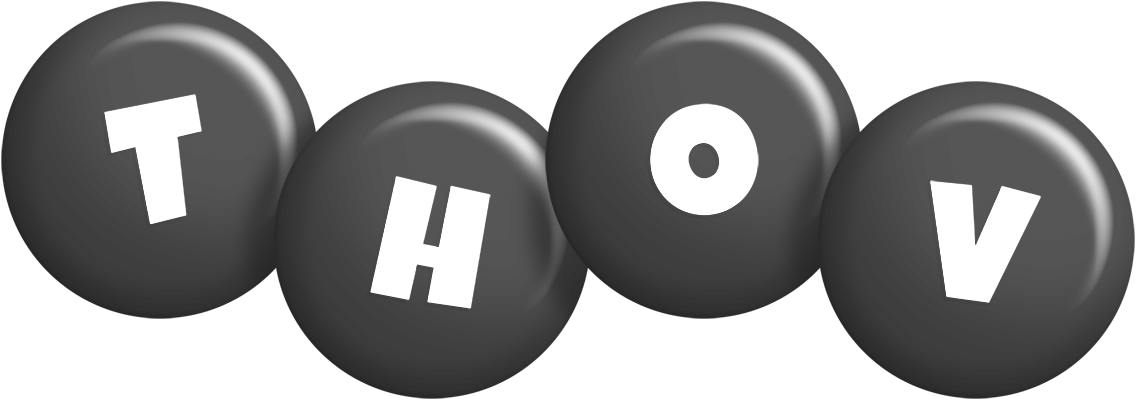Thov candy-black logo