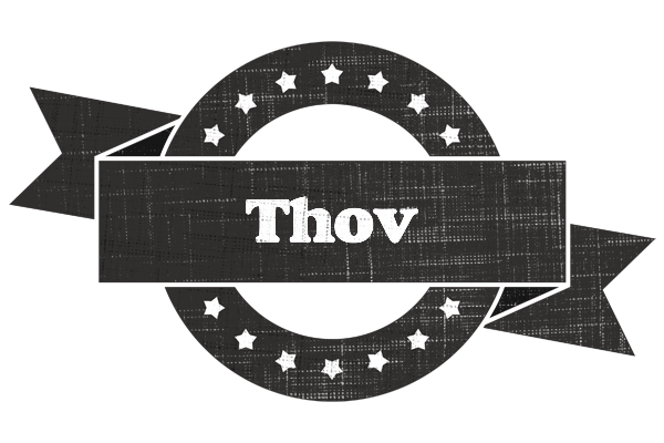 Thov grunge logo