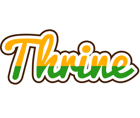Thrine banana logo