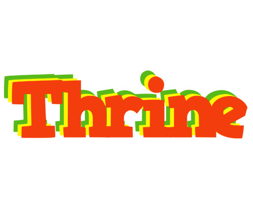 Thrine bbq logo