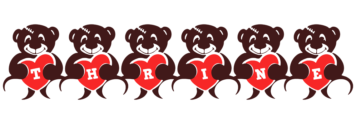 Thrine bear logo