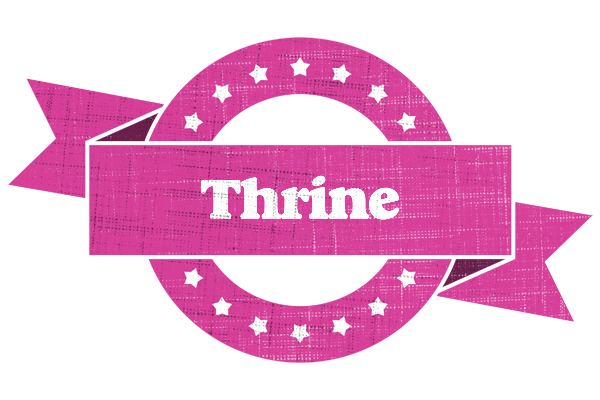 Thrine beauty logo