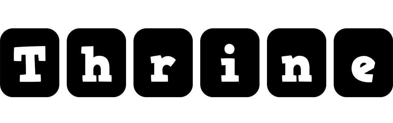 Thrine box logo