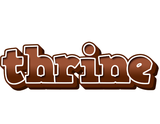 Thrine brownie logo