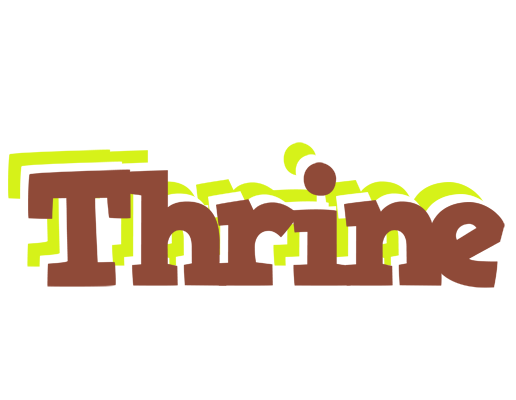 Thrine caffeebar logo