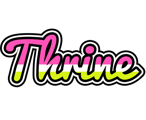 Thrine candies logo