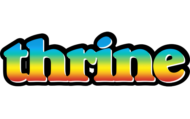 Thrine color logo