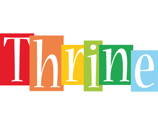 Thrine colors logo
