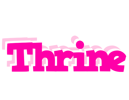 Thrine dancing logo
