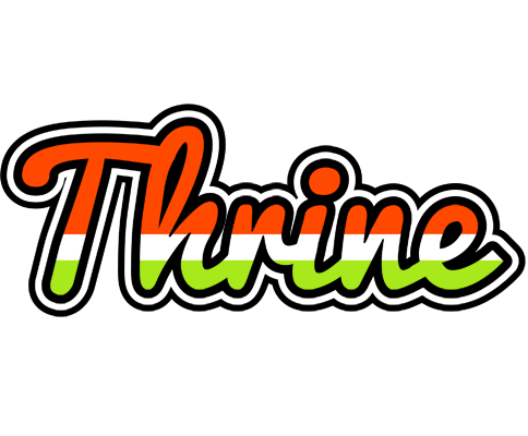 Thrine exotic logo