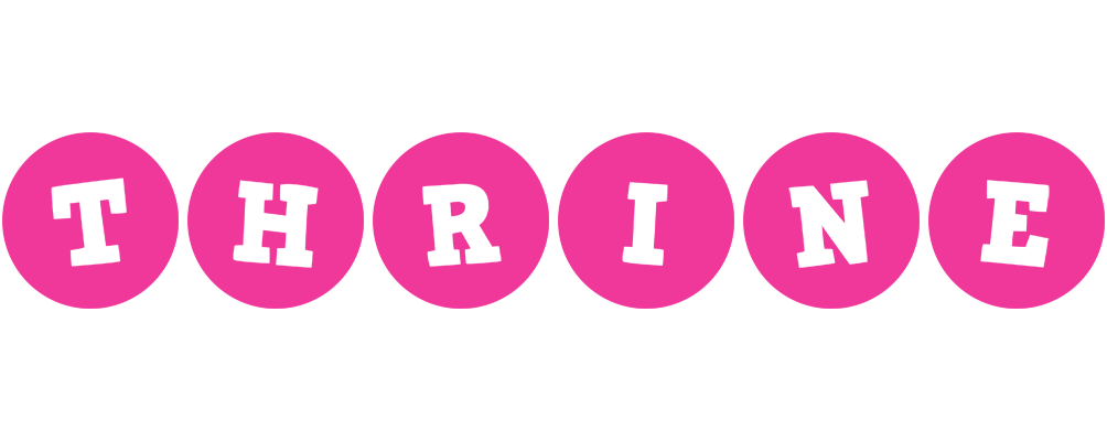 Thrine poker logo