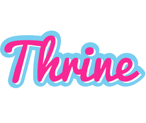 Thrine popstar logo