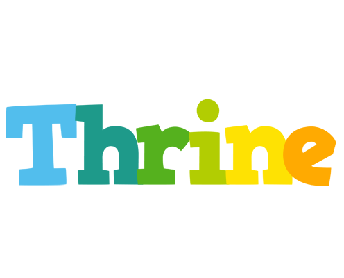 Thrine rainbows logo