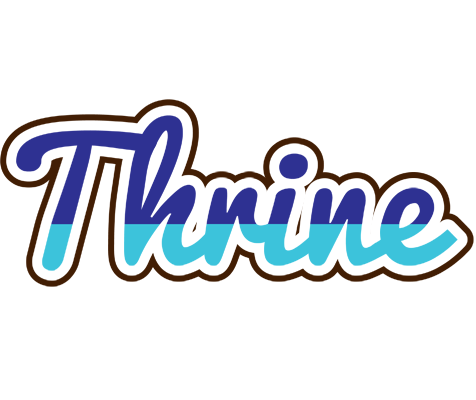 Thrine raining logo