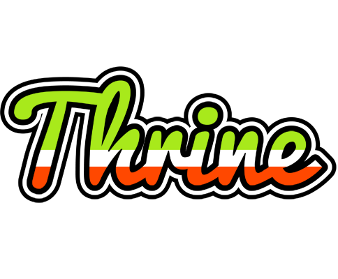 Thrine superfun logo