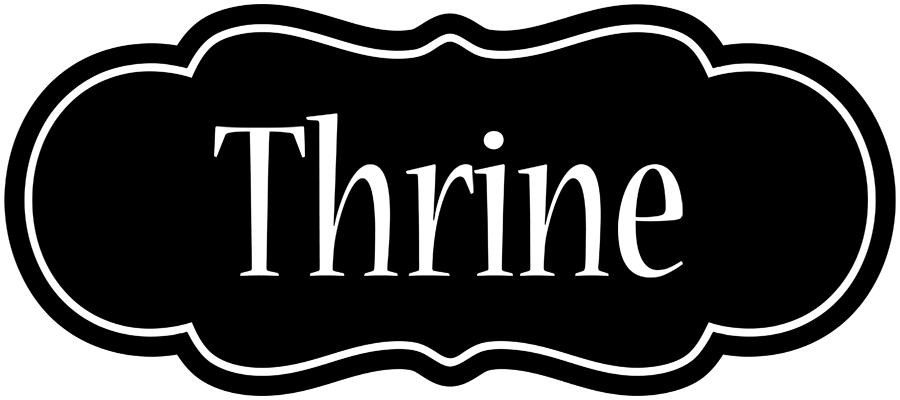 Thrine welcome logo