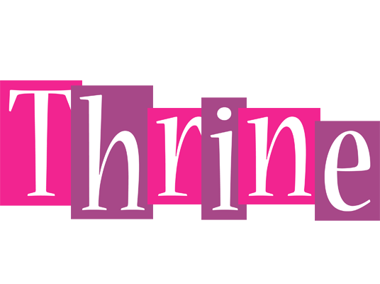 Thrine whine logo