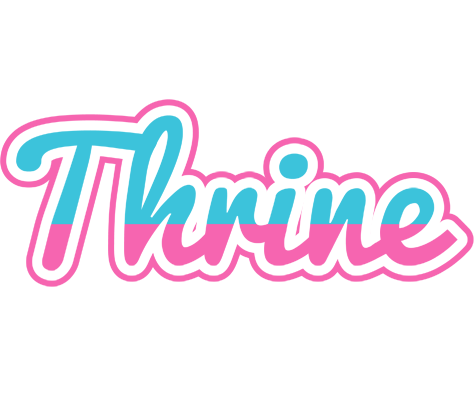 Thrine woman logo